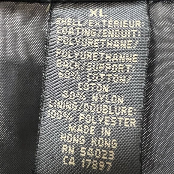 Banana Republic Black Lined Light Jacket Mens XL With Pockets - Picture 5 of 15